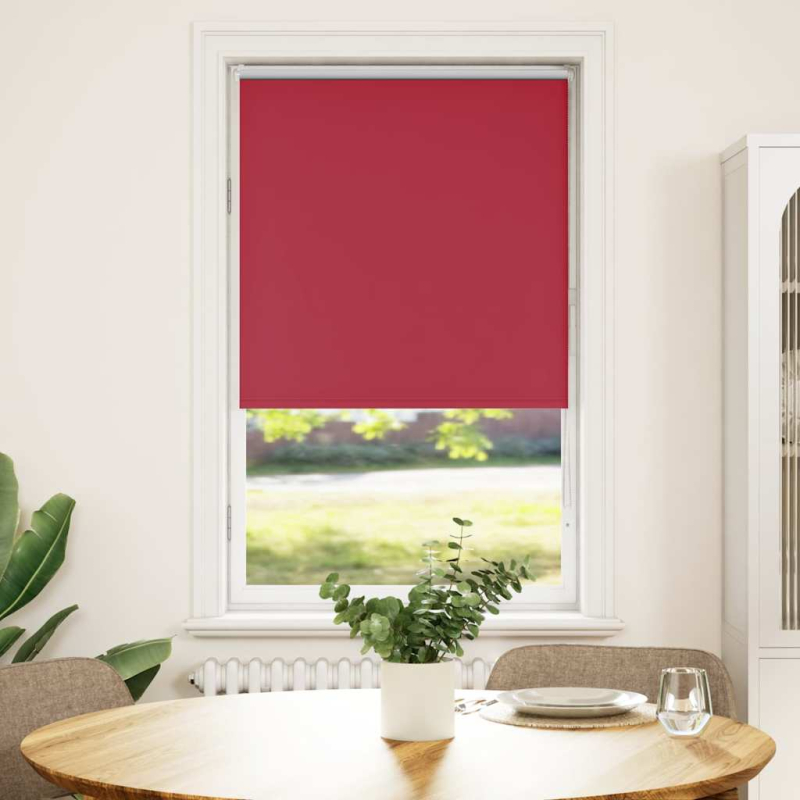 Verdunkelungsrollo Rot 65x175 cm Stoffbreite 60,7 cm Polyester