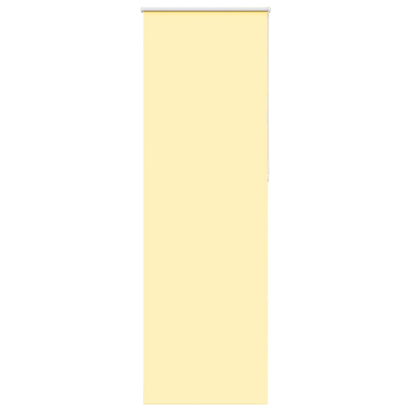 Verdunkelungsrollo Gelb 65x210 cm Stoffbreite 60,7 cm Polyester