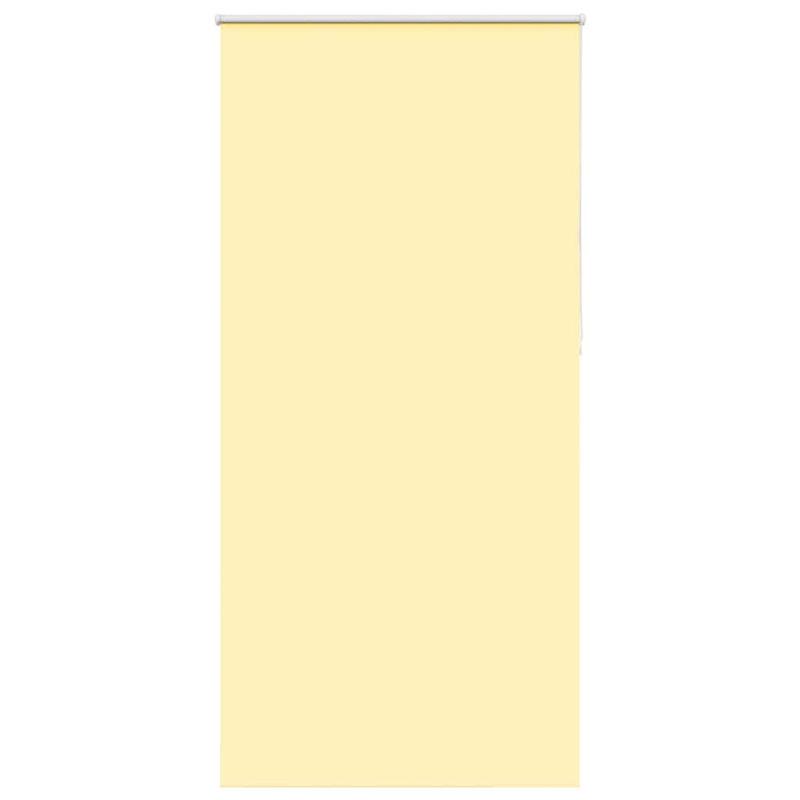 Verdunkelungsrollo Gelb 90x230 cm Stoffbreite 85,7 cm Polyester