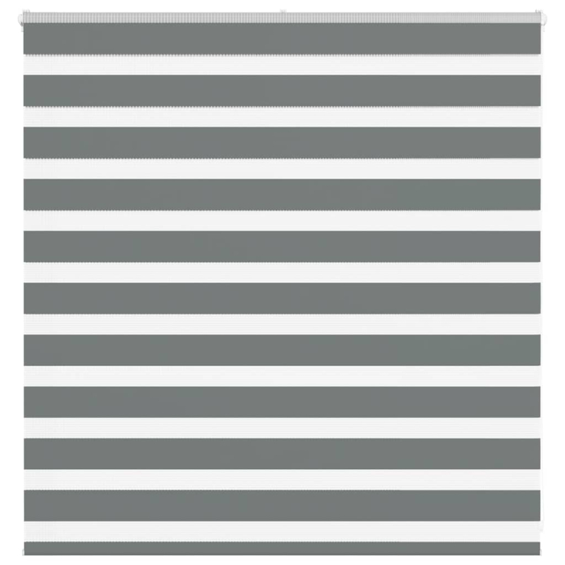 Zebrarollo Dunkelgrau 145x100 cm Stoffbreite 140,9 cm Polyester