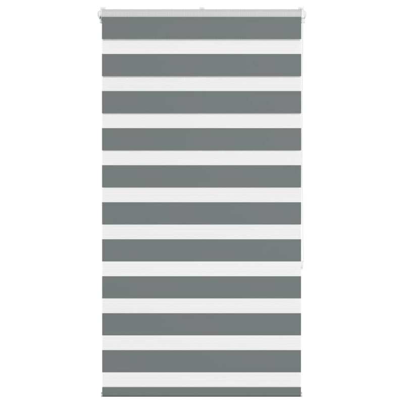 Zebrarollo Dunkelgrau 80x150 cm Stoffbreite 75,9 cm Polyester