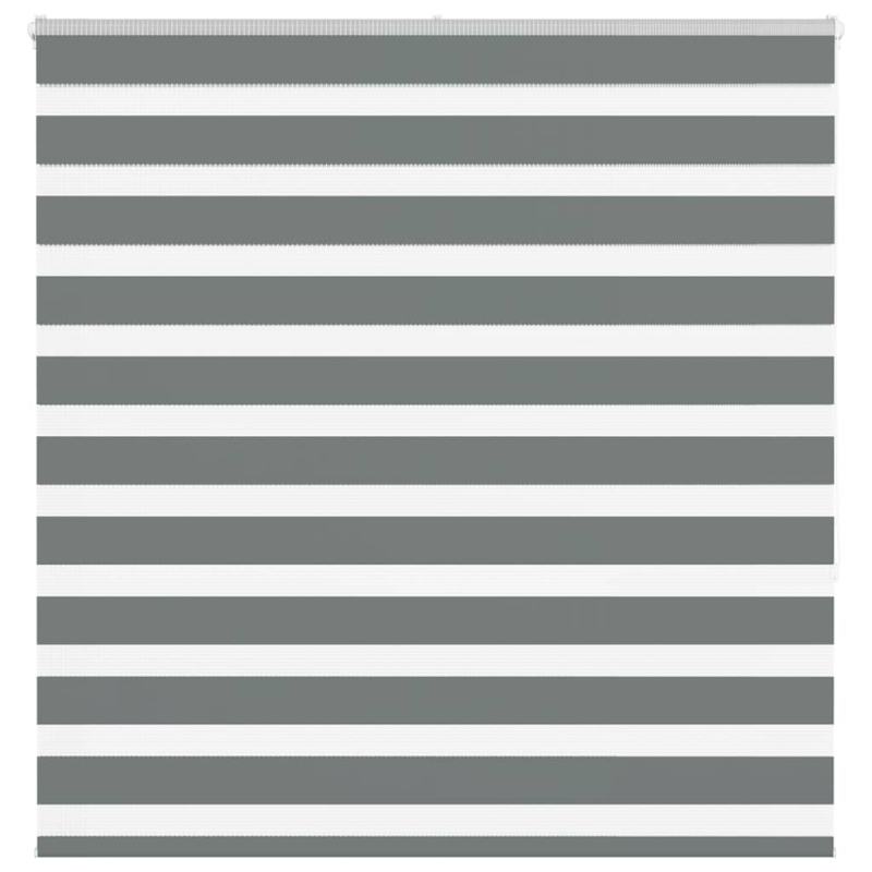 Zebrarollo Dunkelgrau 150x150 cm Stoffbreite 145,9 cm Polyester