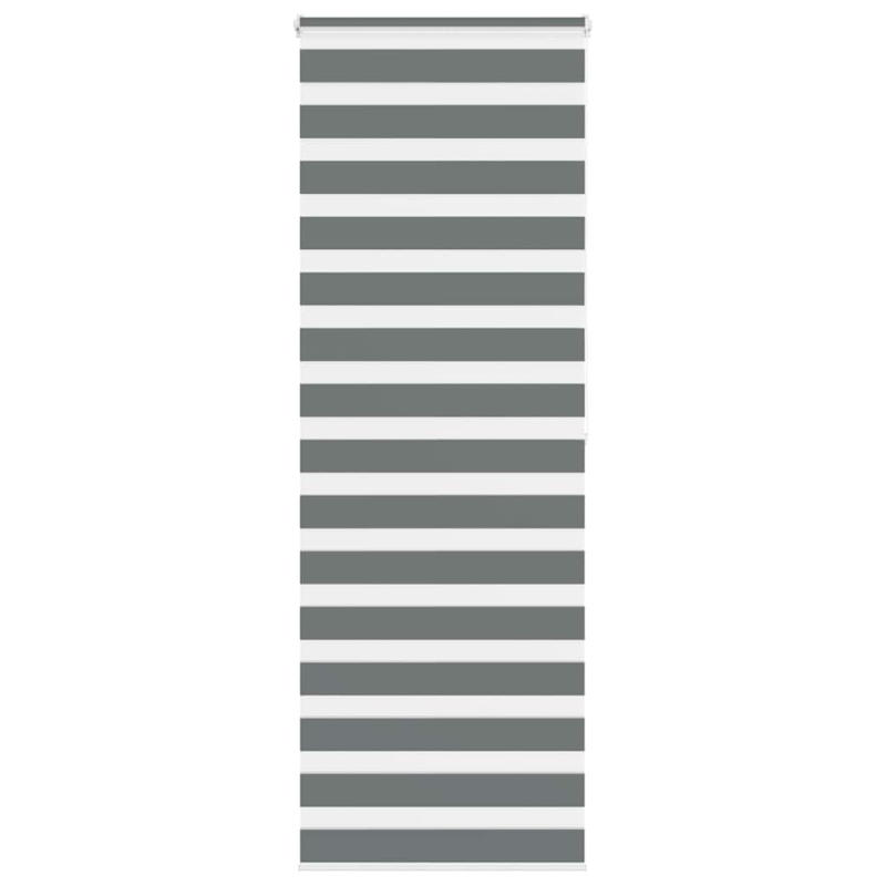 Zebrarollo Dunkelgrau 90x200 cm Stoffbreite 85,9 cm Polyester