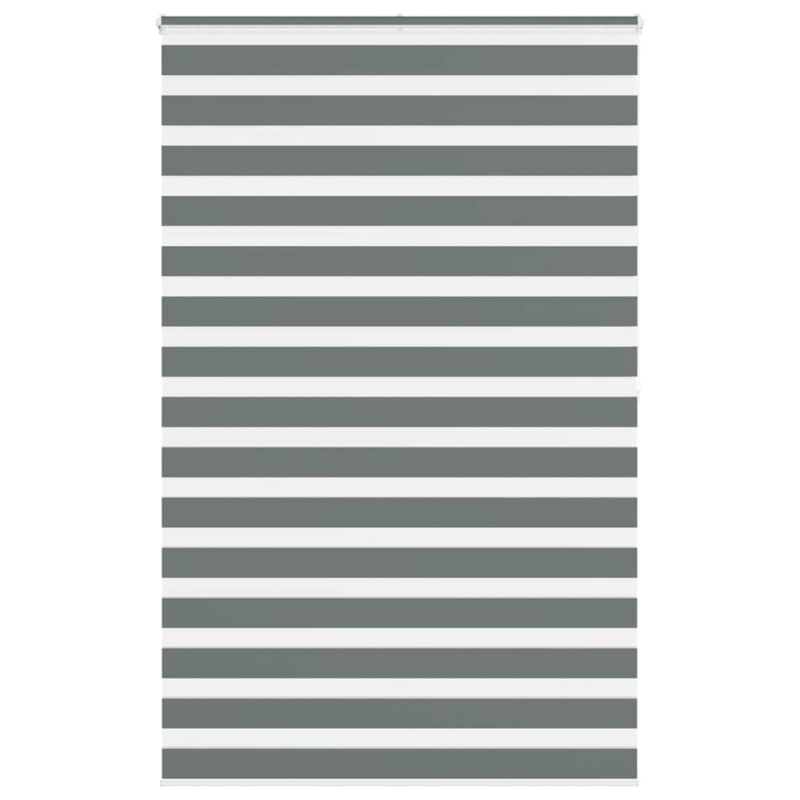 Zebrarollo Dunkelgrau 150x200 cm Stoffbreite 145,9 cm Polyester