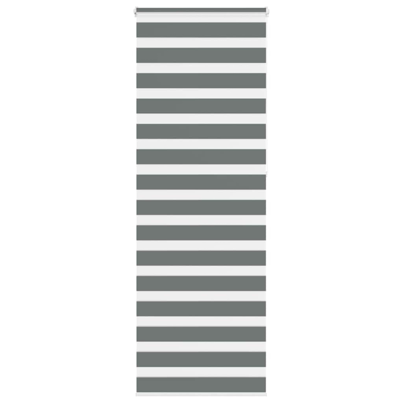 Zebrarollo Dunkelgrau 70x230 cm Stoffbreite 65,9 cm Polyester