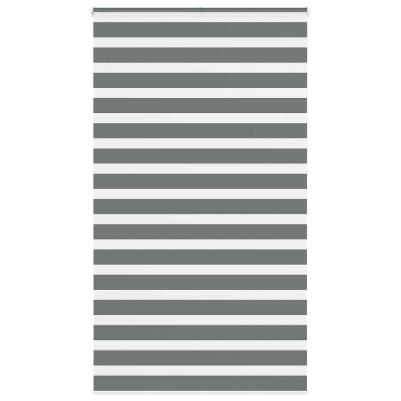 Zebrarollo Dunkelgrau 135x230 cm Stoffbreite 130,9 cm Polyester