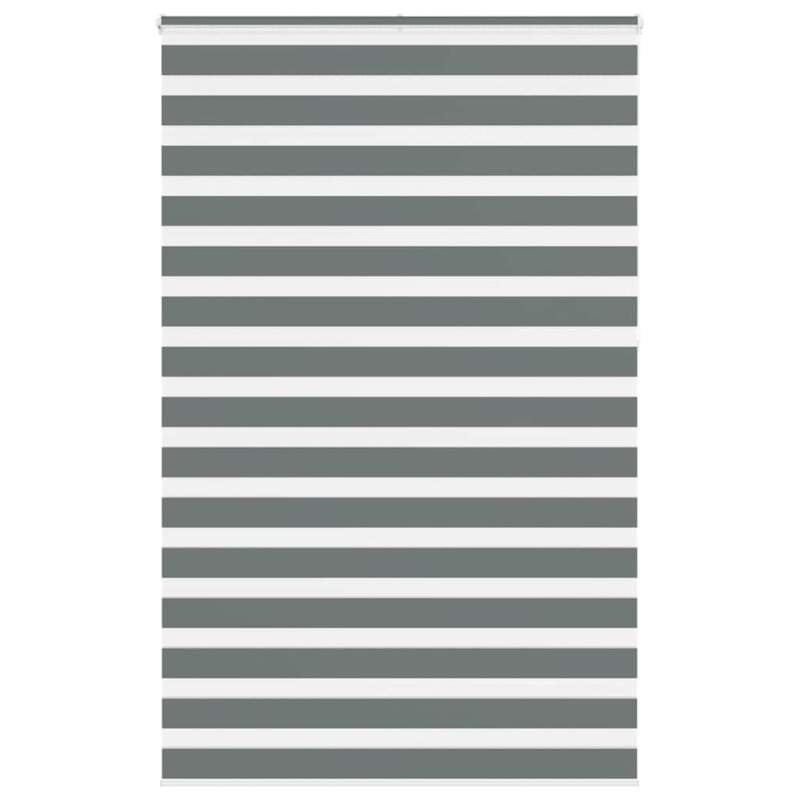 Zebrarollo Dunkelgrau 150x230 cm Stoffbreite 145,9 cm Polyester