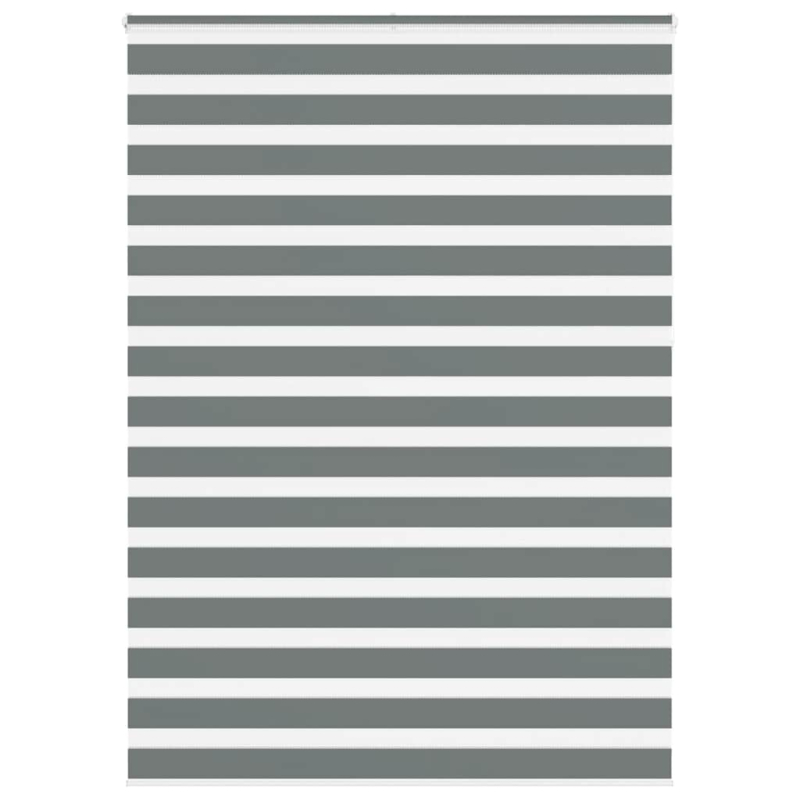 Zebrarollo Dunkelgrau 160x230cm Stoffbreite 155,9 cm Polyester