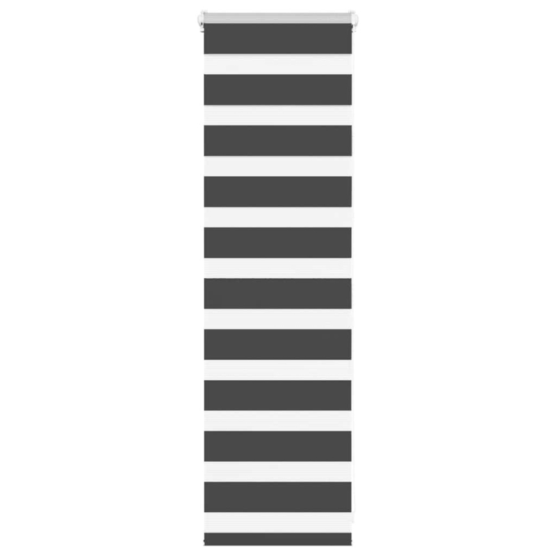 Zebrarollo Schwarz 45x100 cm Stoffbreite 40,9 cm Polyester