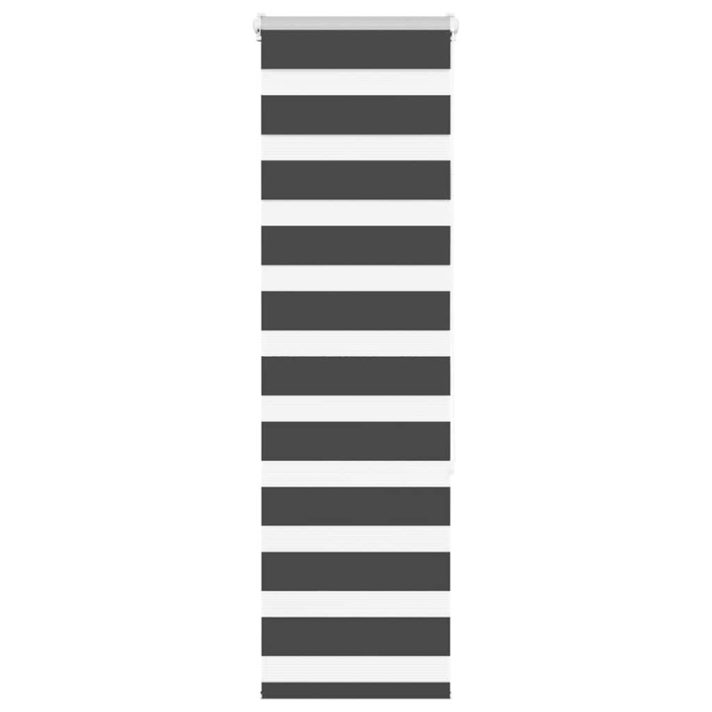 Zebrarollo Schwarz 45x150 cm Stoffbreite 40,9 cm Polyester