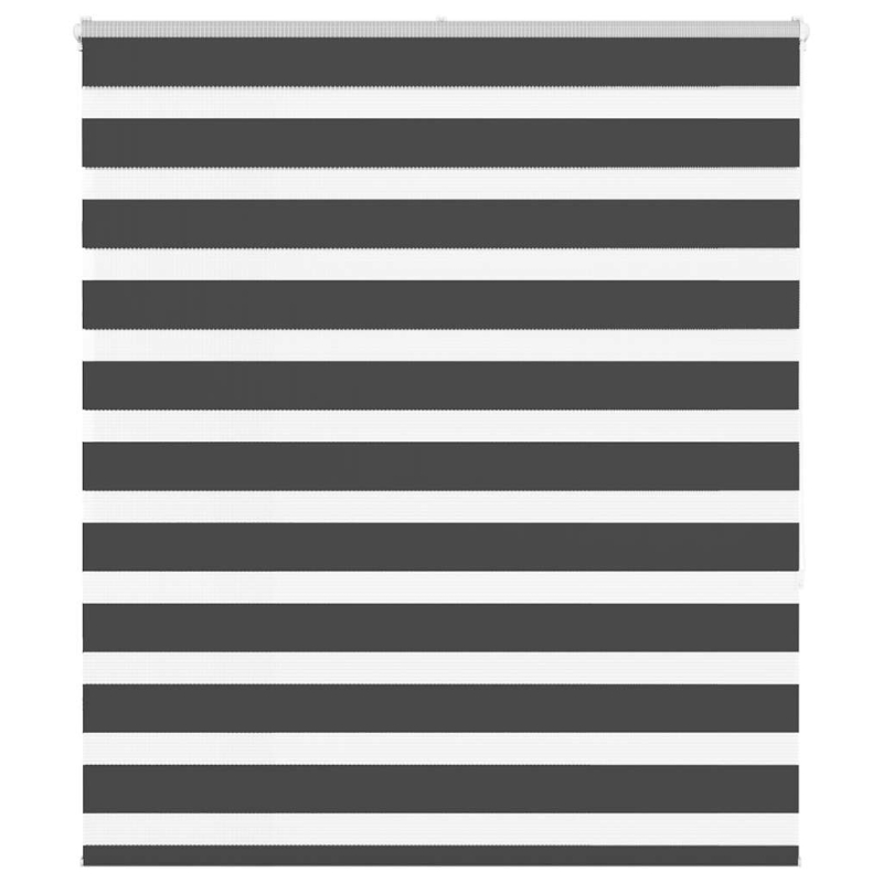 Zebrarollo Schwarz 120x150 cm Stoffbreite 115,9 cm Polyester