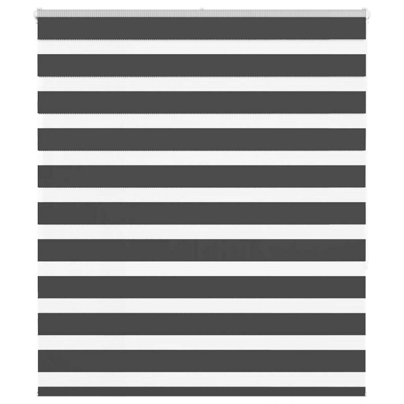 Zebrarollo Schwarz 130x150 cm Stoffbreite 125,9 cm Polyester