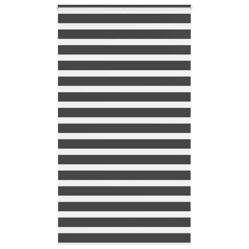 Zebrarollo Schwarz 120x230 cm Stoffbreite 115,9 cm Polyester