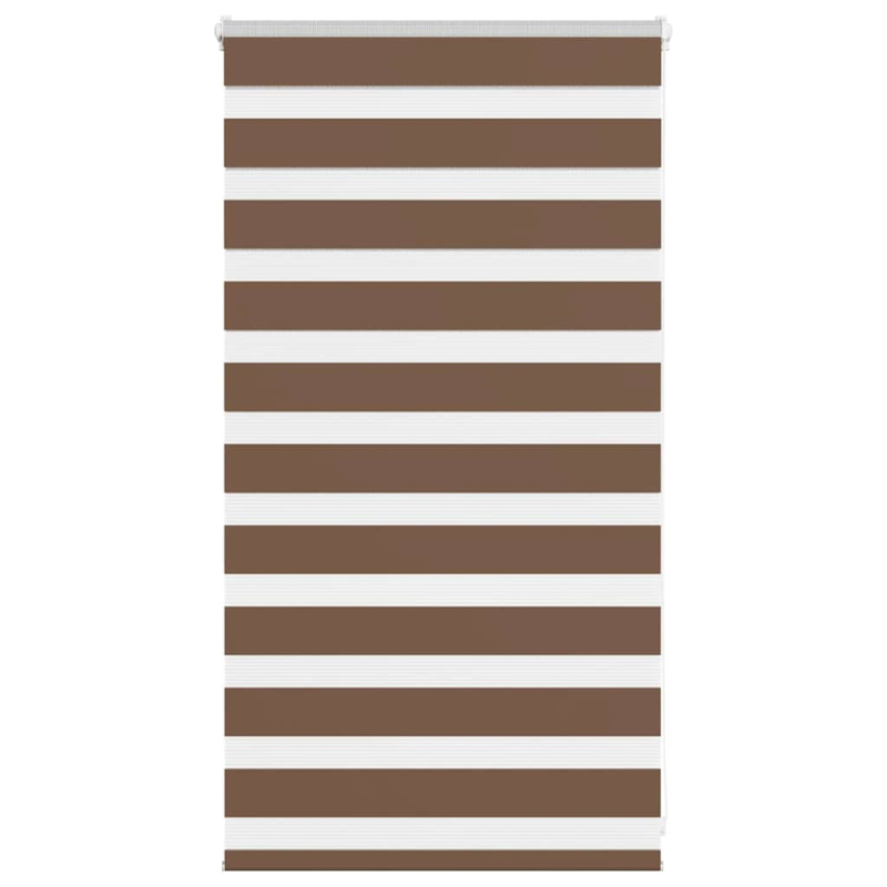Zebrarollo Braun 80x100 cm Stoffbreite 75,9 cm Polyester