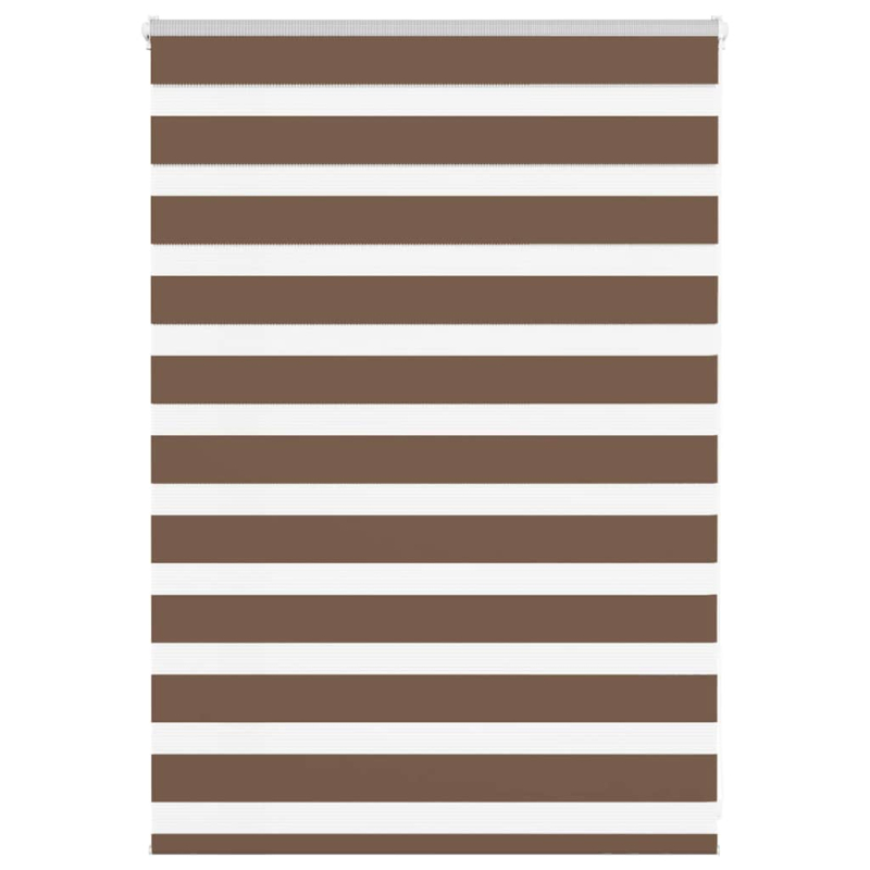 Zebrarollo Braun 95x100 cm Stoffbreite 90,9 cm Polyester