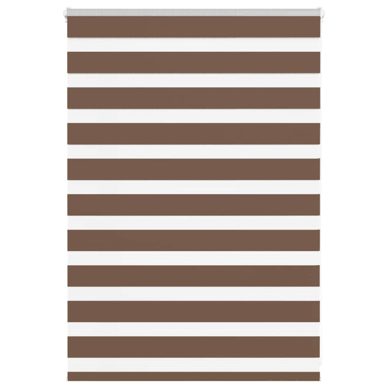 Zebrarollo Braun 100x100 cm Stoffbreite 95,9 cm Polyester