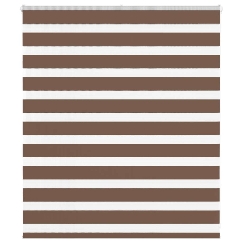 Zebrarollo Braun 135x100 cm Stoffbreite 130,9 cm Polyester