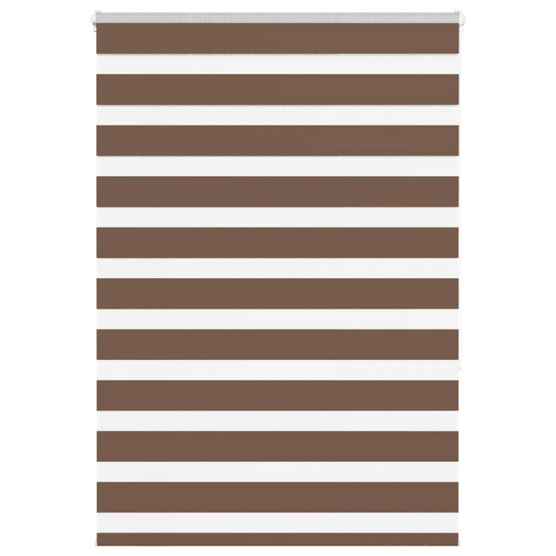 Zebrarollo Braun 100x150 cm Stoffbreite 95,9 cm Polyester