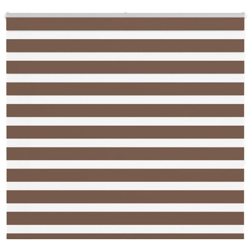 Zebrarollo Braun 155x150 cm Stoffbreite 150,9 cm Polyester