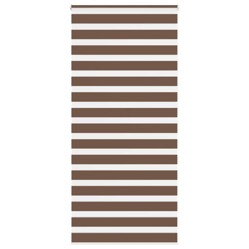 Zebrarollo Braun 95x200 cm Stoffbreite 90,9 cm Polyester