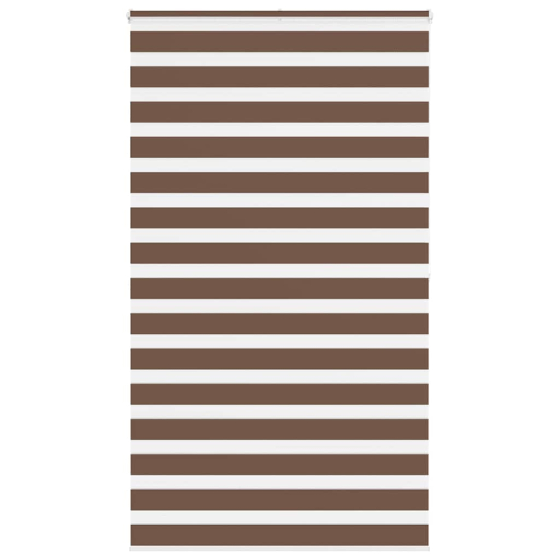 Zebrarollo Braun 125x200 cm Stoffbreite 120,9 cm Polyester