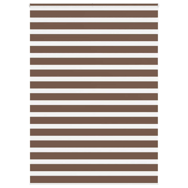 Zebrarollo Braun 155x200 cm Stoffbreite 150,9 cm Polyester