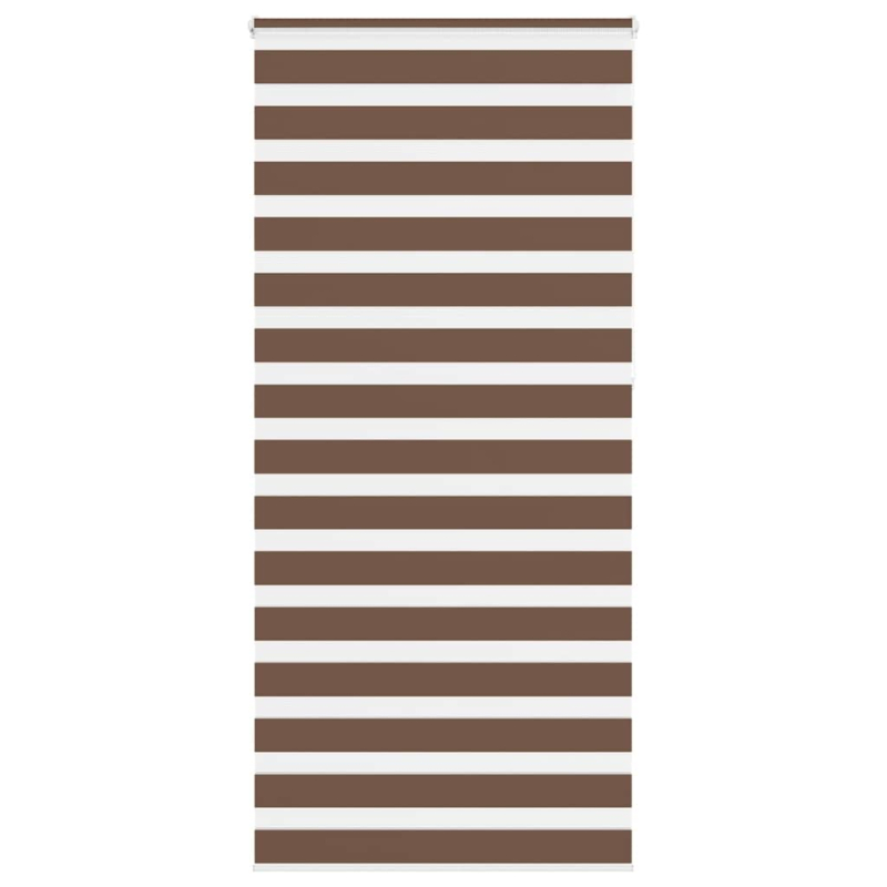 Zebrarollo Braun 100x230 cm Stoffbreite 95,9 cm Polyester