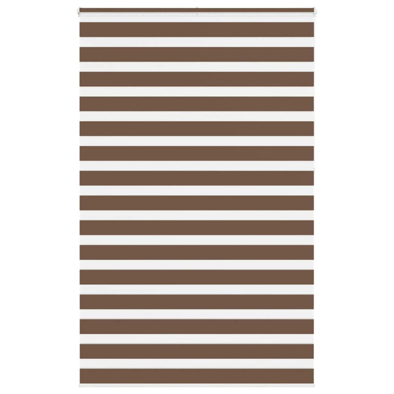 Zebrarollo Braun 140x230 cm Stoffbreite 135,9 cm Polyester