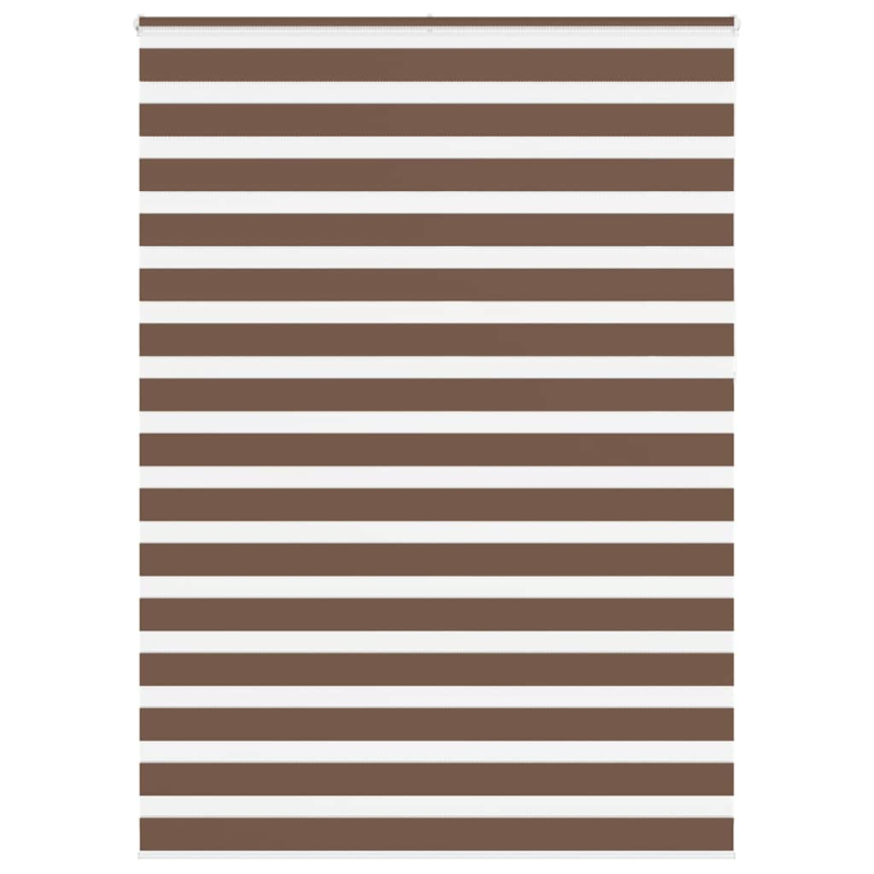 Zebrarollo Braun 155x230 cm Stoffbreite 150,9 cm Polyester