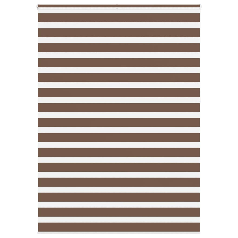 Zebrarollo Braun 165x230 cm Stoffbreite 160,9 cm Polyester