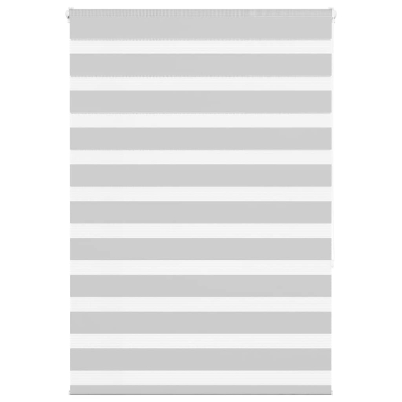 Zebrarollo Hellgrau 95x150 cm Stoffbreite 90,9 cm Polyester