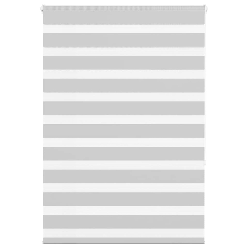 Zebrarollo Hellgrau 110x150 cm Stoffbreite 105,9 cm Polyester