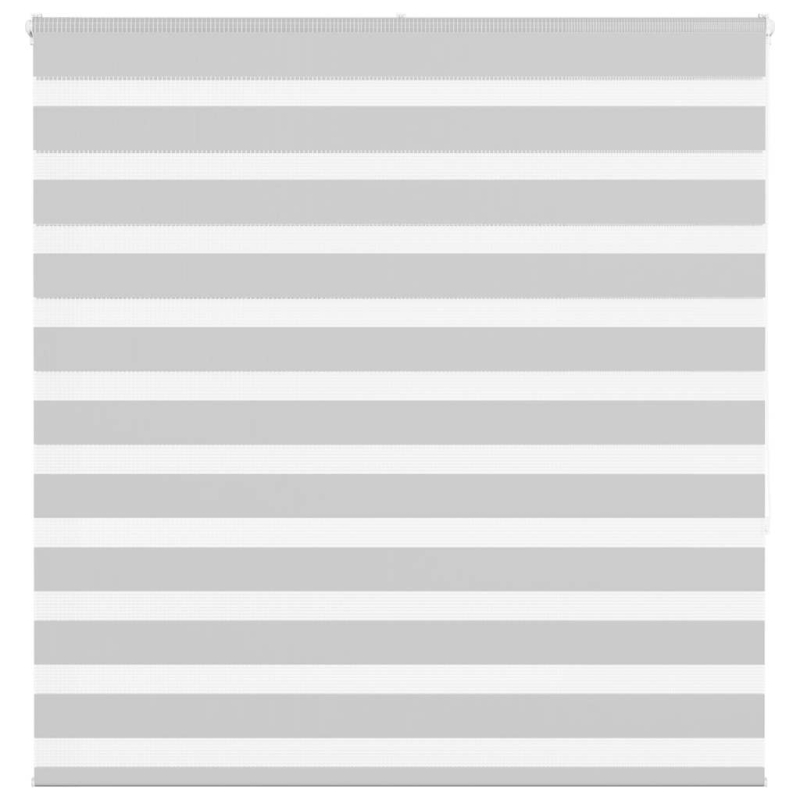 Zebrarollo Hellgrau 140x150 cm Stoffbreite 135,9 cm Polyester