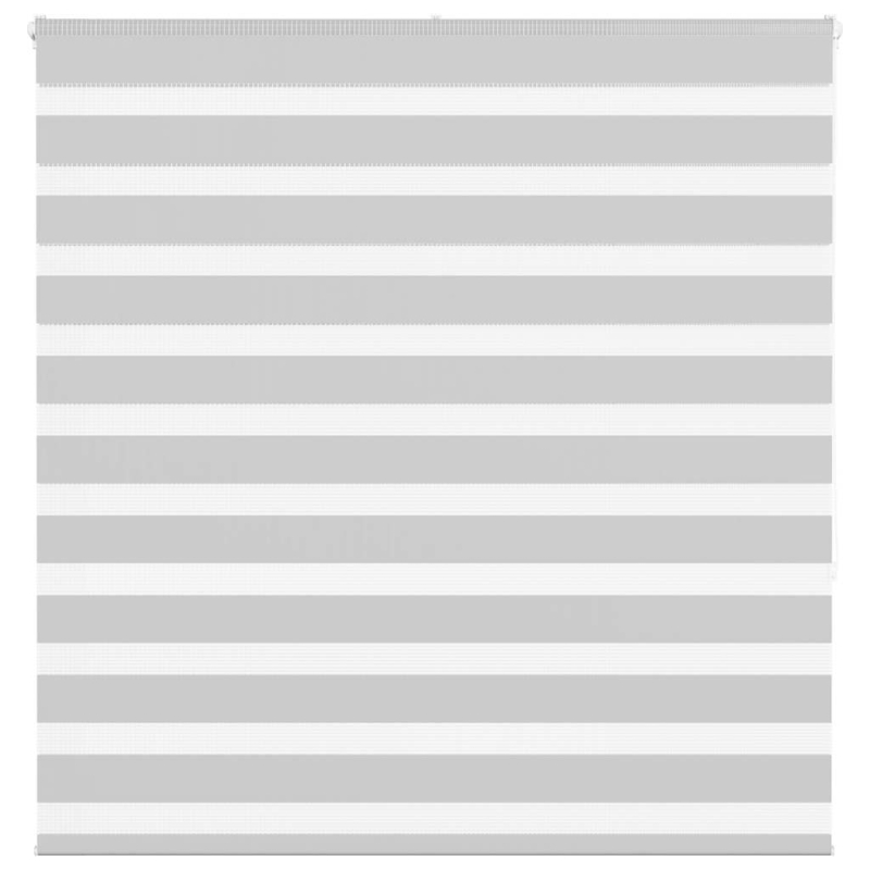 Zebrarollo Hellgrau 150x150 cm Stoffbreite 145,9 cm Polyester