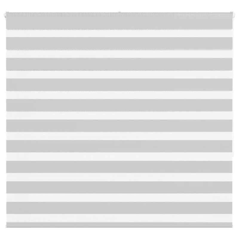 Zebrarollo Hellgrau 155x150 cm Stoffbreite 150,9 cm Polyester