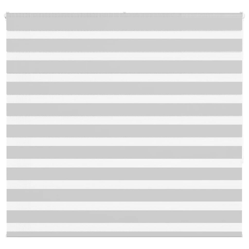 Zebrarollo Hellgrau 165x150 cm Stoffbreite 160,9 cm Polyester