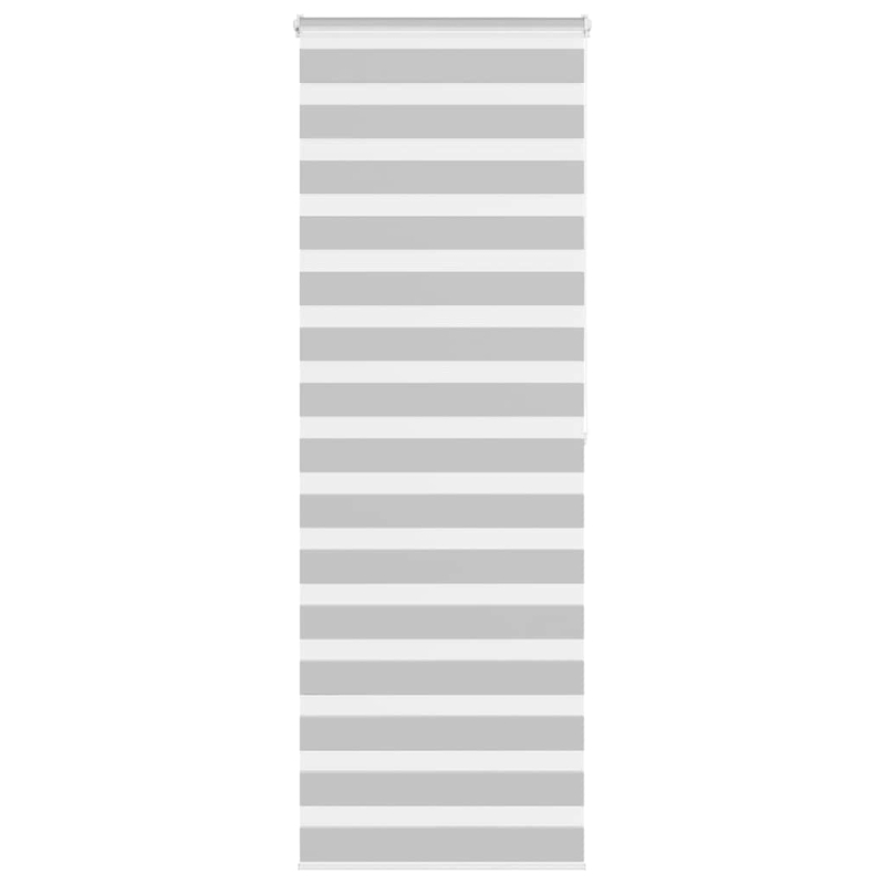 Zebrarollo Hellgrau 70x200 cm Stoffbreite 65,9 cm Polyester