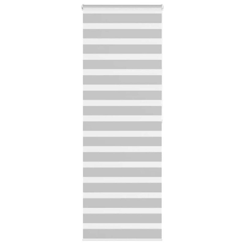 Zebrarollo Hellgrau 75x200 cm Stoffbreite 70,9 cm Polyester