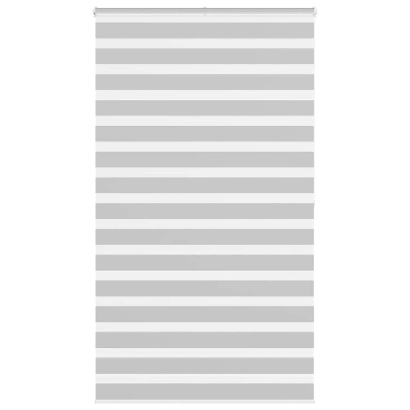 Zebrarollo Hellgrau 125x200 cm Stoffbreite 120,9 cm Polyester