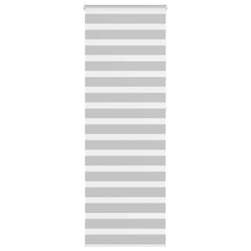 Zebrarollo Hellgrau 85x230 cm Stoffbreite 80,9 cm Polyester