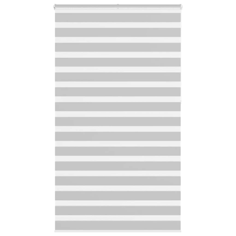 Zebrarollo Hellgrau 135x230 cm Stoffbreite 130,9 cm Polyester