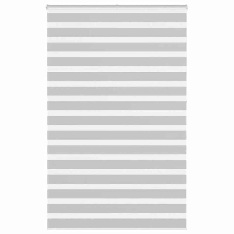 Zebrarollo Hellgrau 150x230 cm Stoffbreite 145,9 cm Polyester