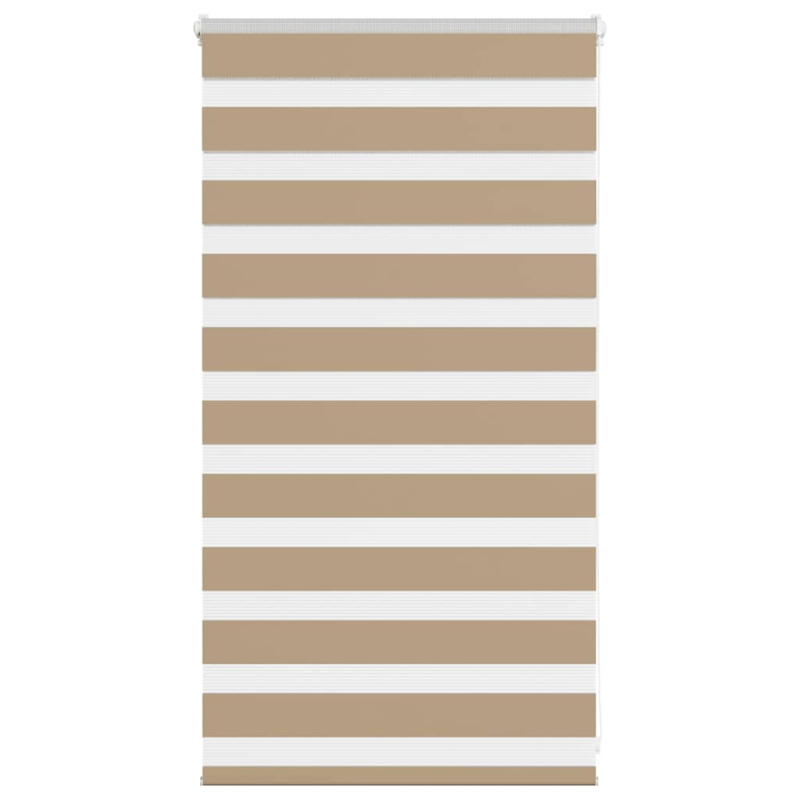 Zebrarollo Sandbraun 70x100 cm Stoffbreite 65,9 cm Polyester