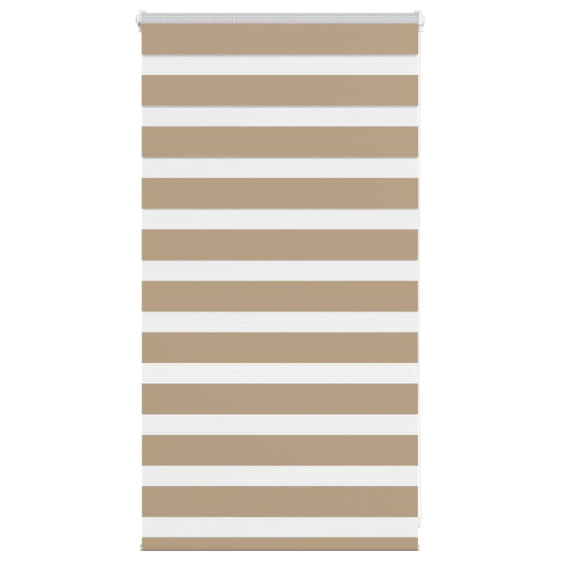 Zebrarollo Sandbraun 75x100 cm Stoffbreite 70,9 cm Polyester