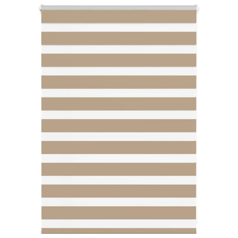 Zebrarollo Sandbraun 105x100 cm Stoffbreite 100,9 cm Polyester