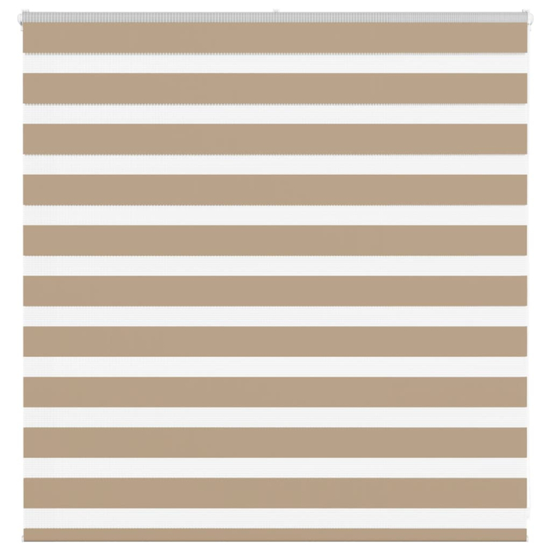 Zebrarollo Sandbraun 150x100 cm Stoffbreite 145,9 cm Polyester