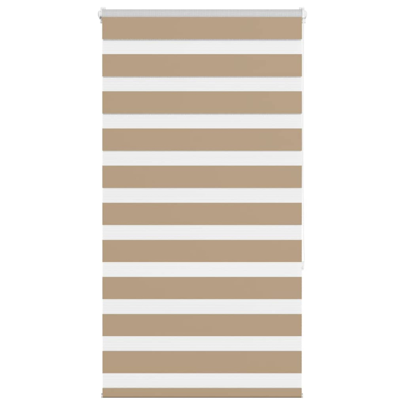 Zebrarollo Sandbraun 85x150 cm Stoffbreite 80,9 cm Polyester