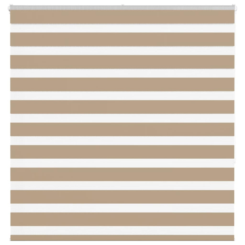 Zebrarollo Sandbraun 140x150 cm Stoffbreite 135,9 cm Polyester