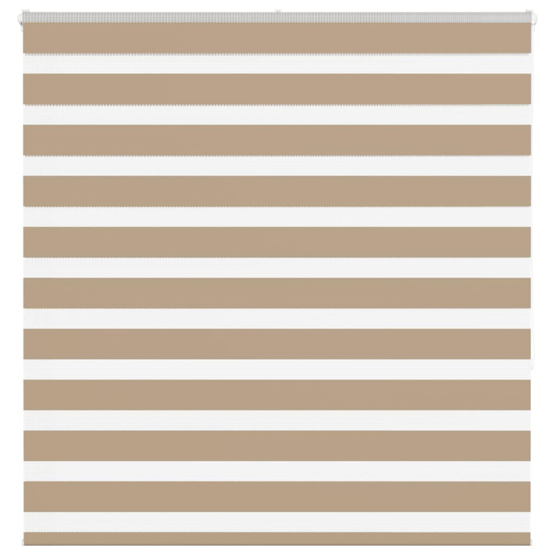 Zebrarollo Sandbraun 145x150 cm Stoffbreite 140,9 cm Polyester