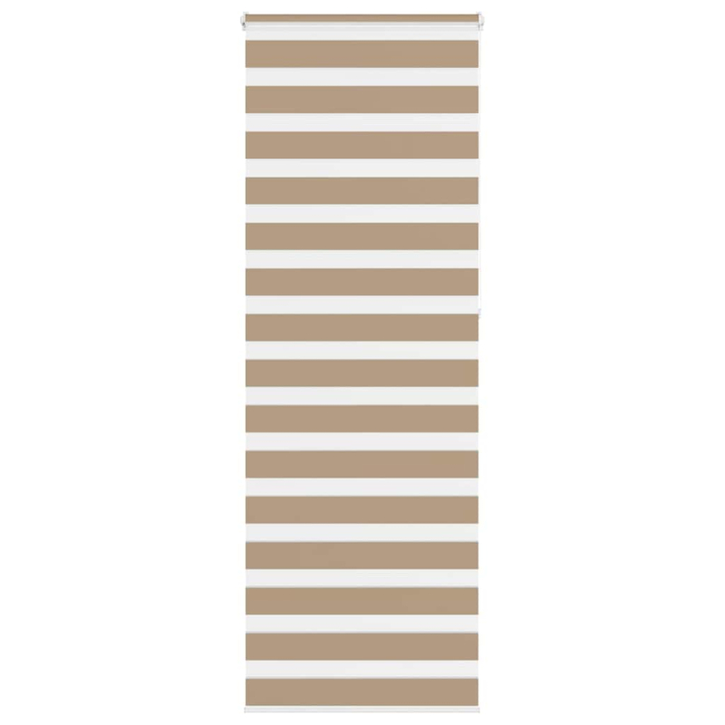 Zebrarollo Sandbraun 85x230 cm Stoffbreite 80,9 cm Polyester
